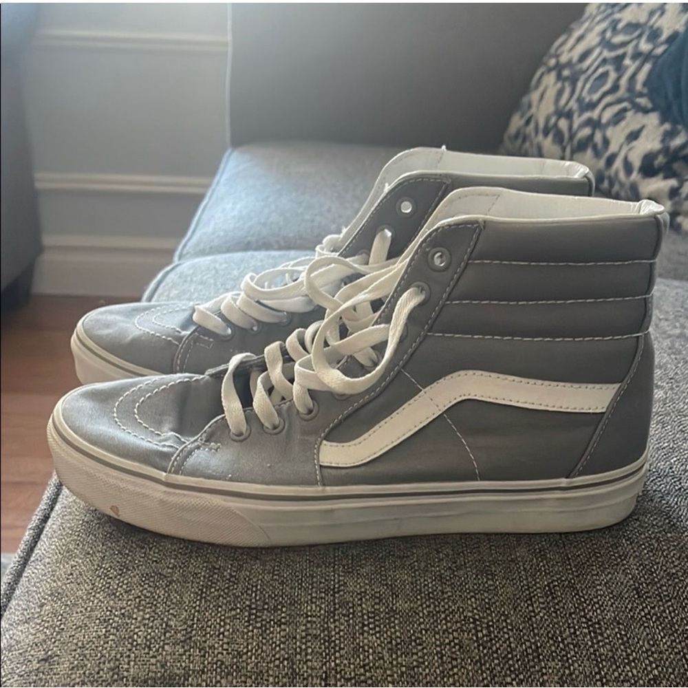 Vans Gray High-Top Sneakers